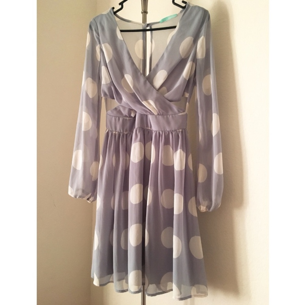 Vintage lulu's polkadot dress